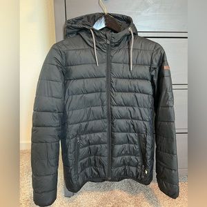 Roxy Black Puffer Jacket